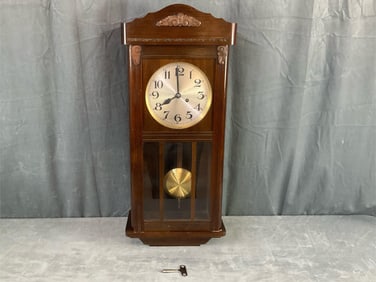 German Mauthe Wall Clock