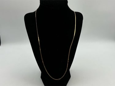 14k Gold Ladies Thin Chain