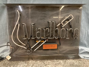 Neon Marlboro Sign