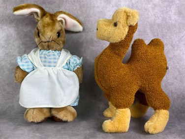 Eden Mrs. Rabbit & Camel Stuffed Animals