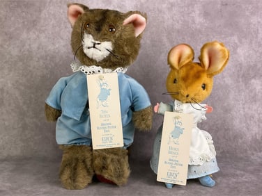 Eden Tom Kitten & Hunca Munca stuffed animals