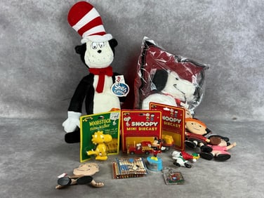 Peanuts, Dr.Seuss, & Disney Toys