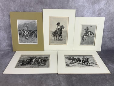 Frederic Remington Engravings