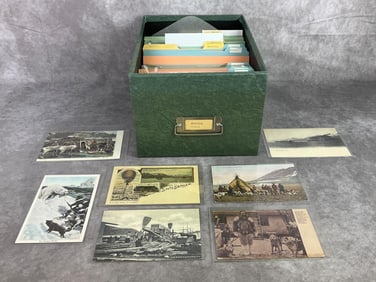 Lot of Approximately 100 Postcards