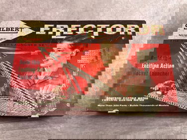 Gilbert Erector Rocket Launcher Set