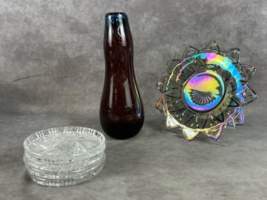 L. Wilson Handblown Vase Group