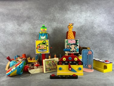 Vintage Mattel & Fisher Price Toys