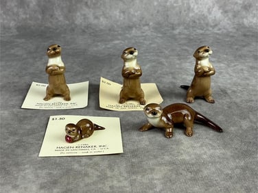 Hagen Renaker River Otters