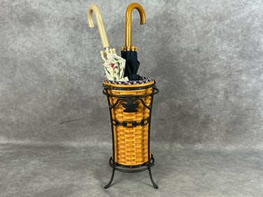 Longaberger J.W. Miniature Umbrella Basket Set
