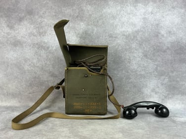 WWII Signal Corps Telephone