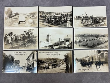 WWI USMC Real Photo Postcards