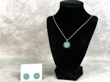 Sterling & Turquoise Set
