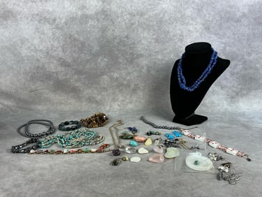 Polished Stone& Bead Jewelry