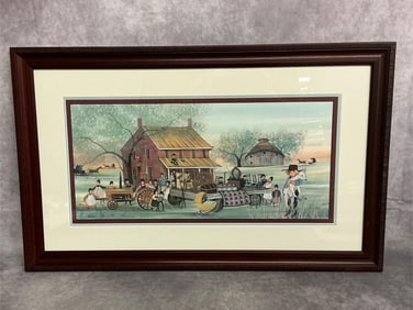 P. Buckley Moss Framed Print