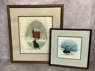 P. Buckley Moss Framed Art