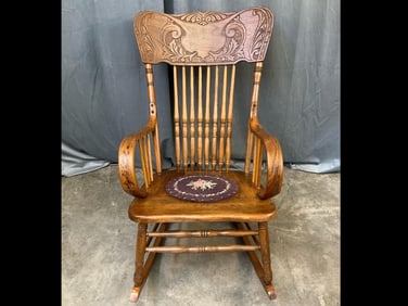 Pressed Back Rocker