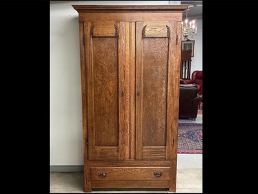 Early 1900's Knockdown Wardrobe