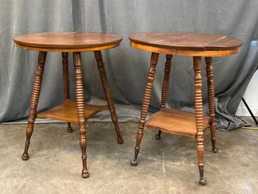 Spindle Parlor Tables