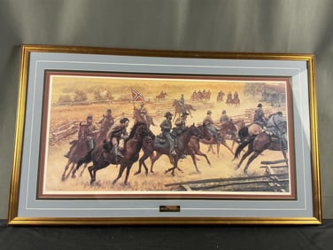 Rebel Raiders Framed Art