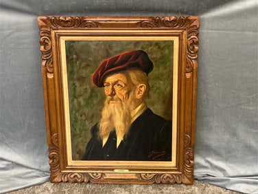 MCM Jeno Gussich Oil Painting