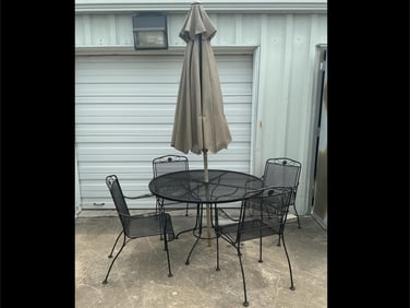 Wrought Iron Patio Set