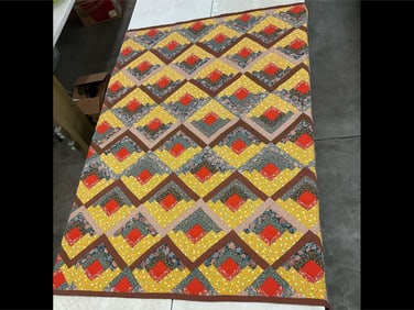 1980s Handmade Quilt