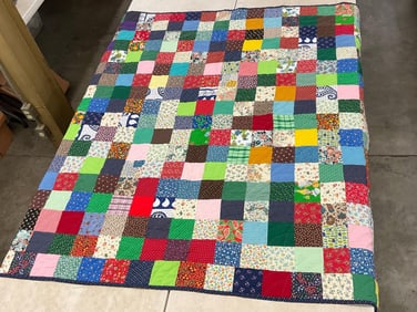 1970s Handmade Quilt