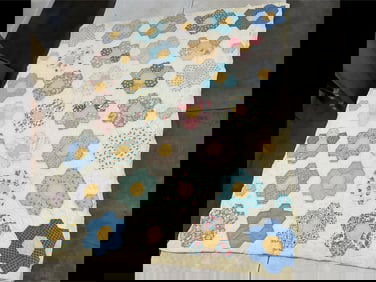 1940's Feedsack Quilt