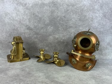 Brass & Copper Nautical Decor