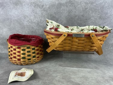 Longaberger Christmas Baskets & Ornaments