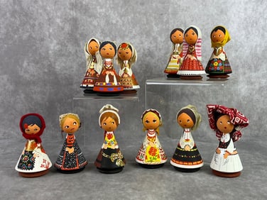 Yugoslavian Folk Art Dolls