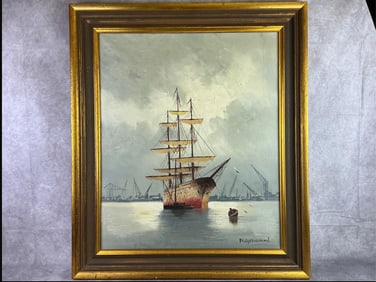 Man of War Painting