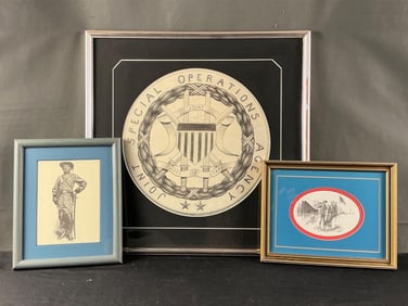 Three Framed Prints