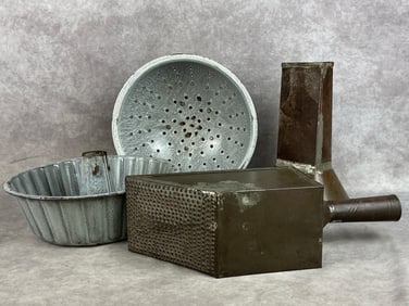 Antique Metallic Kitchenwares
