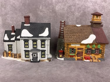 New England Village Series Houses