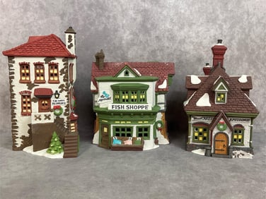 Dickens Village Series Houses
