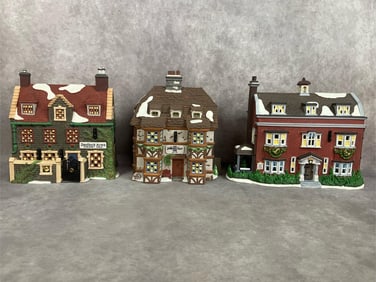 Dicken's Village Series Houses