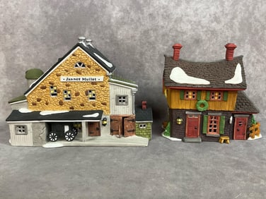New England Village Series Houses