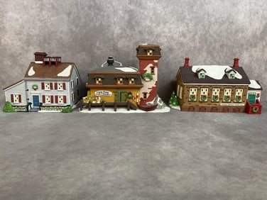 New England Village Series Houses
