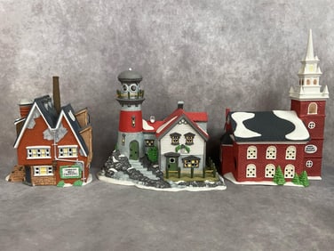 New England Village Series Houses