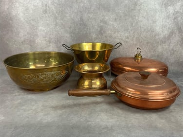 Brass & Copper Kitchen Items