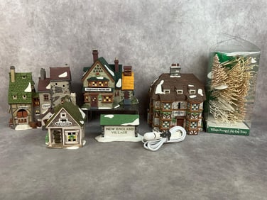 Christmas Village Houses & Accessories