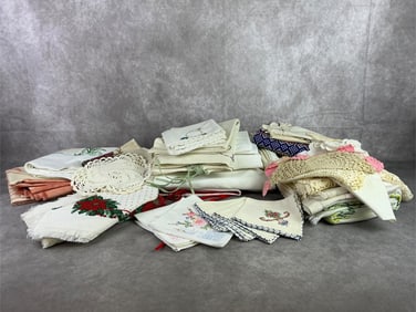 Linens, Doilies, & More