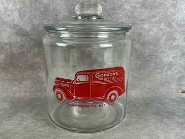 Gordon's Fresh Foods Counter Jar
