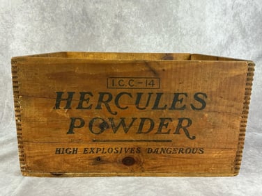 Hercules Hercomite Explosives Crate