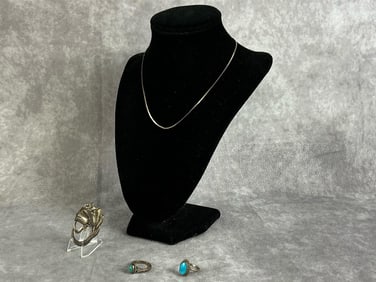 Sterling & Turquoise Ladies Jewelry
