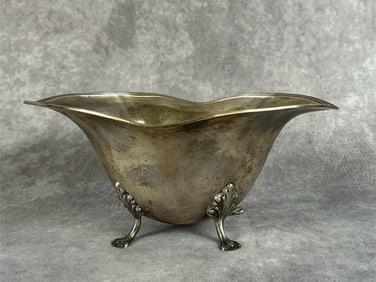 Sterling Footed Bowl