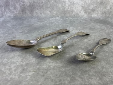 1800s Misc Silver Spoons