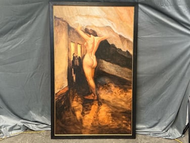 Modern Nude Canvas Painting