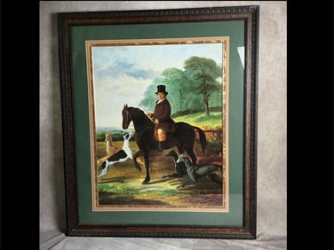 Mr. Gilpin on His Favorite Hack with Greyhounds by William Henry Knight